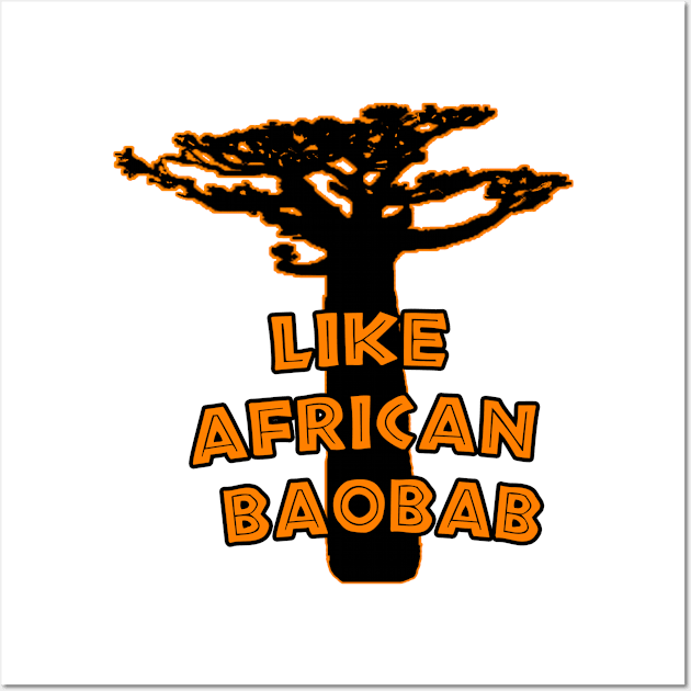 Baobab Wall Art by Vrbex